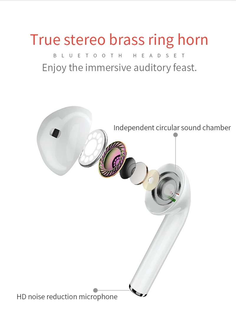 i9 tws Wireless Bluetooth Earphone headset Stereo Earbud Sport Earphones With Charging Box For Iphone Smart Phone Headphone