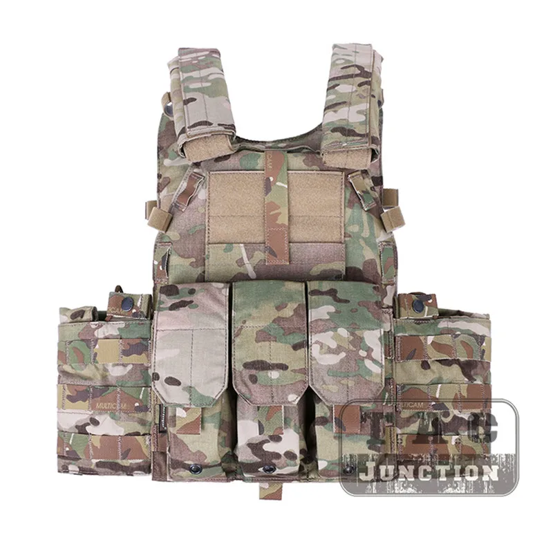 Emerson, тактический жилет, пластина, перевозчик, EmersonGear LBT 6094K M4, бронежилет, MOLLE, с M16 журналами, Чехлы, Боевой страйкбол, военный