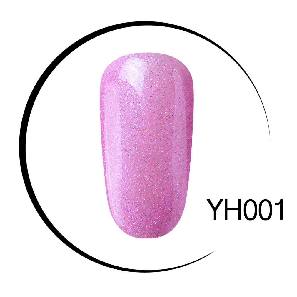 YH001 Elite99 10 мл УФ-гель для ногтей фиолетовый лак для ногтей Полупостоянный Гель-лак для ногтей - Цвет: YH001