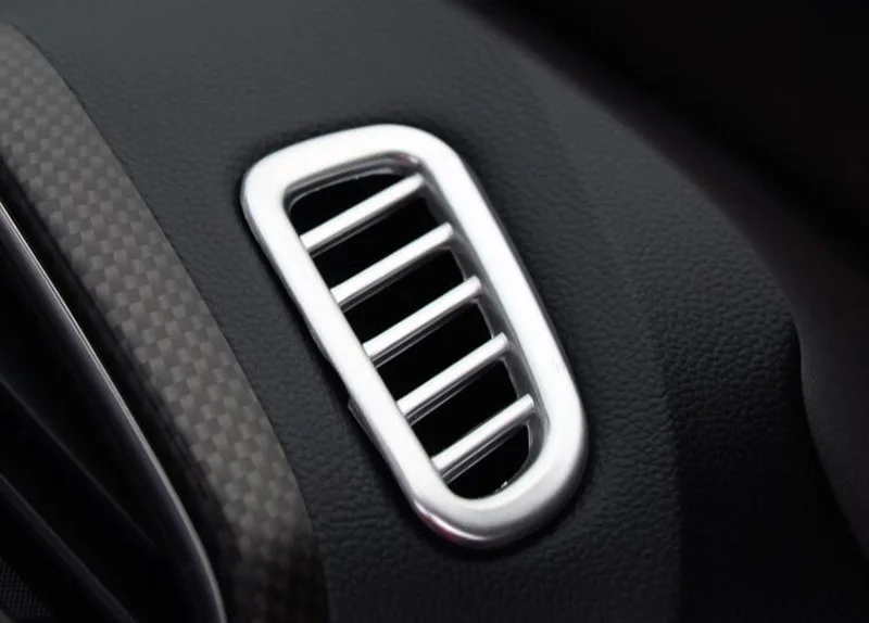 Матовая хромированная рамка для вентиляционного отверстия автомобиля RENAULT KADJAR