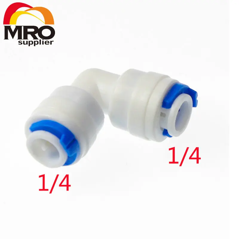 Фитинги для аквариумной системы обратного осмоса 1/4 &quot3/8&quot OD шланг соединения