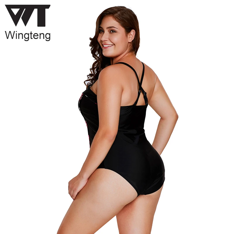 2018 цветочный принт розы песочные часы цельный купальник женский комплект бикини