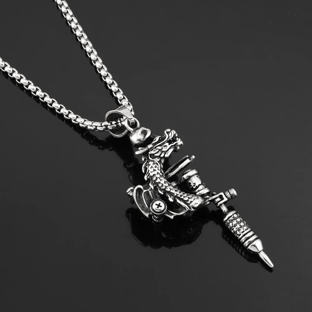 2019 Новый Goofan хип-хоп тату ожерелье с кулоном в форме машины высокое качество