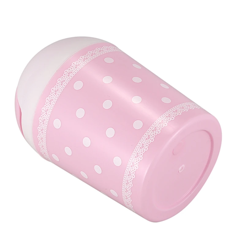 Дизайн кружевного мусорного бака розового цвета|Мусорные баки| |