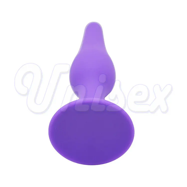 Силиконовая Гибкая Анальная пробка для начинающих Анальное удовольствие