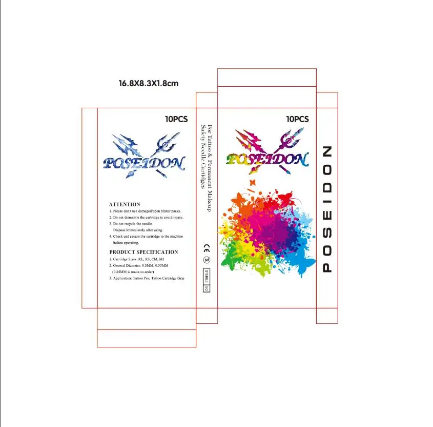 

10PCS M1 Disposable Premium Makeup Tattoo Cartridge Needle RL/RM/M1/RS Tattoo Gun Supplies Shader Magnum Free Shipping