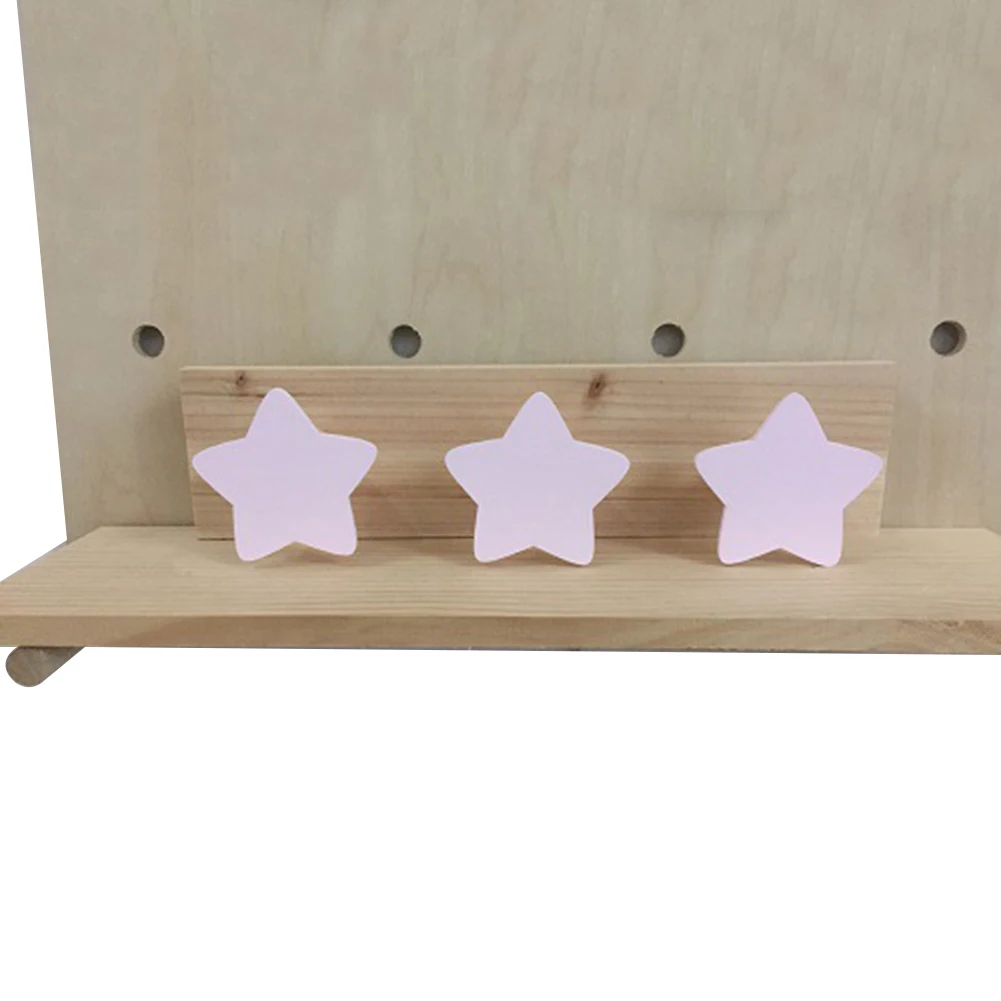 Горячая продажа милый кролик звезда автомобиль 3 крючка деревянная настенная