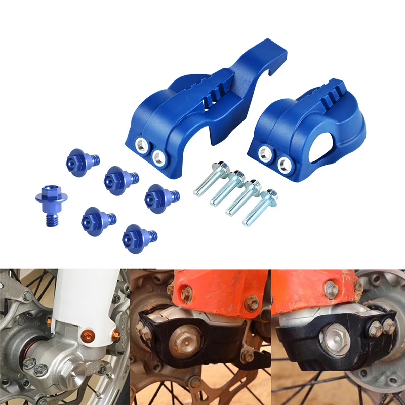 Передние крышки башмака вилки защитный комплект болтов для Husqvarna TE TC TX FC FE 125 150 300i