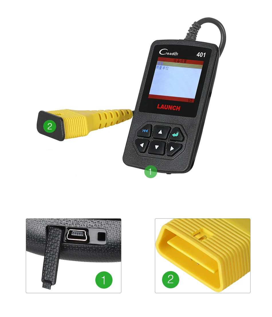 Последние Старт Creader 401 код читателя диагностический сканер инструмент CR401