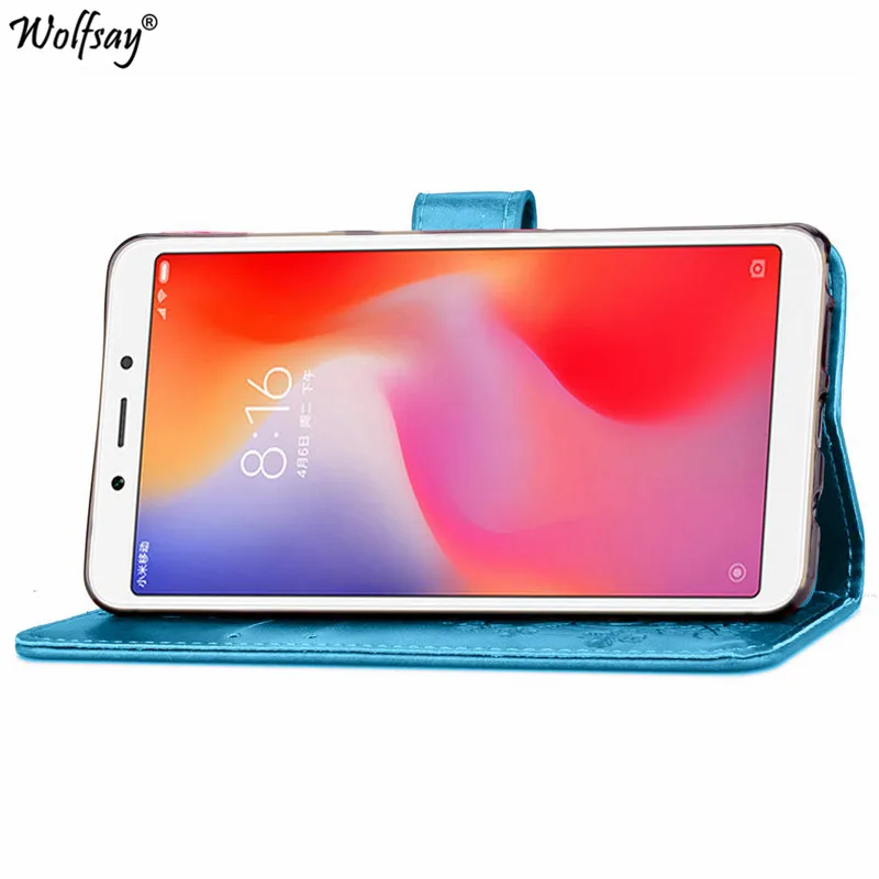 Чехол для Xiaomi Redmi 6A Fundas, флип-чехол из искусственной кожи чехол для Xiaomi Redmi 6A, чехол для Xiaomi Redmi 6A, кошелек, чехол со слотом для карт, чехлы