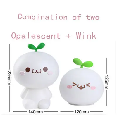 Opalescent Wink 13,5-22,5 см Kawaii Милая длинная трава Ян туанзи Копилка кукла креативная Копилка Мультфильм рабочего украшения детские игрушки подарки - Цвет: Opalescent Wink