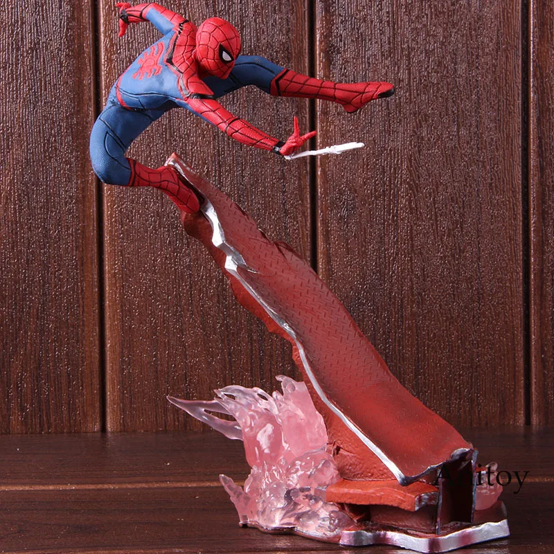 Marvel Comics Super Heros Человек-паук 1/10 Статуя Фигурка Коллекционная Фигурка Spriderman фигурка модель игрушки