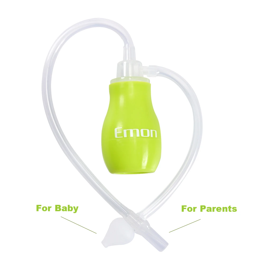 Emon Safety nasal aspirator Baby newborn nasal cleaner Vacuum Suction antibackwash babies Nasal Aspirator for newborns kids