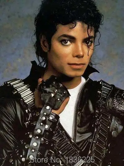 Goede Decoratieve Muur Stencil Handgeschilderde Michael Jackson Olieverfschilderij Canvas Wall Art Voor Decor Muur Decoraction