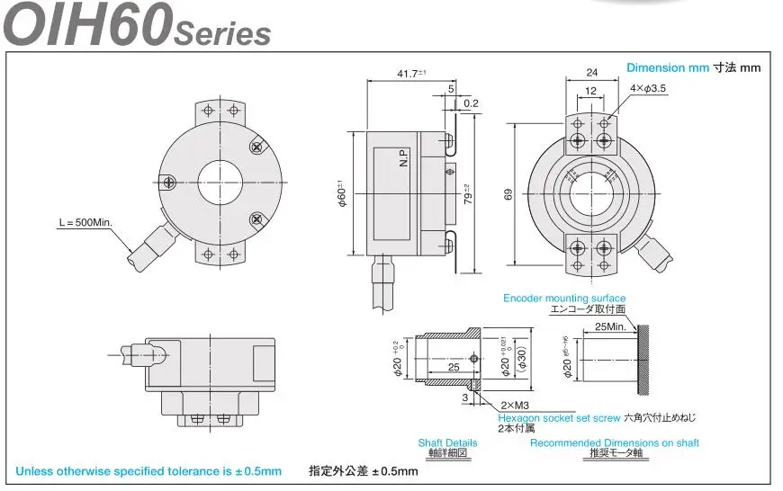 OIH60-1024C/T-L3-5V TS5208N68 заменить TAMAGAWA Лифт кодировщик DC5v 100ppr 200ppr 512ppr 600ppr 1024ppr 4096ppr