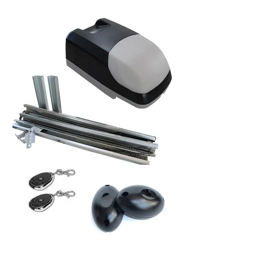 Kit 3 AC220V автоматический Электрический подъемник гаражная дверь gsm гаражные ворота открытие Открыватель мотор водитель с 3 м Рельсом - Цвет: Kit 3