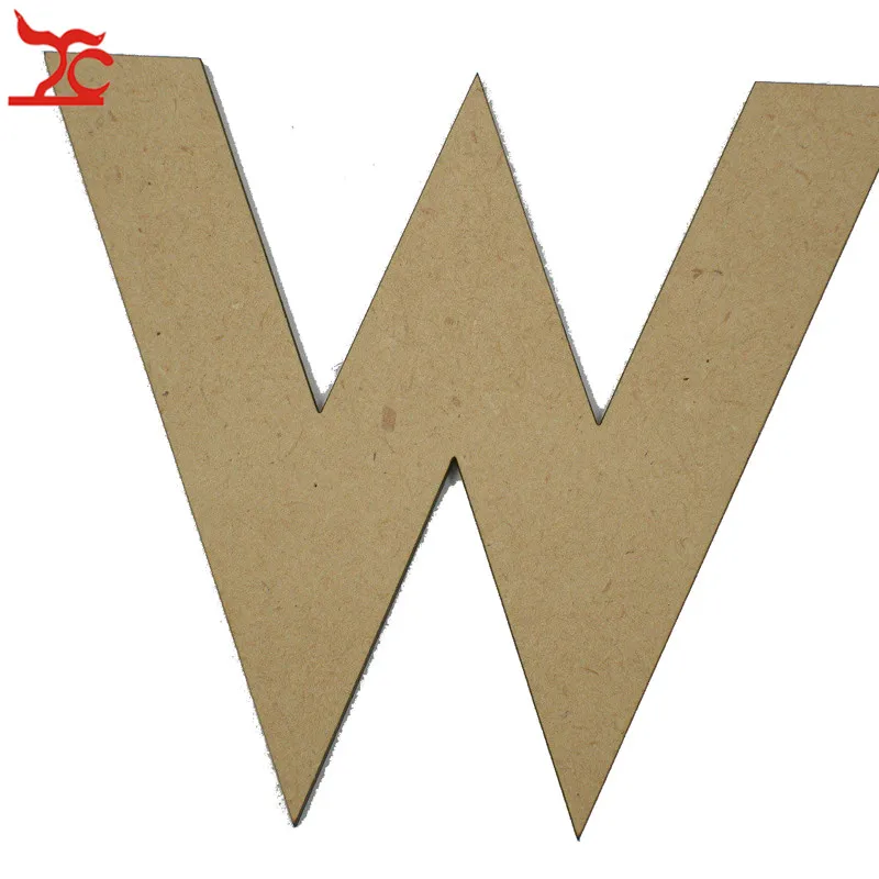 W 30cm Творческий 30 см большой деревянный буквы слова DIY деревянные буквы Алфавит имя лем для ювелирного магазина бренд тег настенный дисплей полка стенд - Цвет: W 30cm