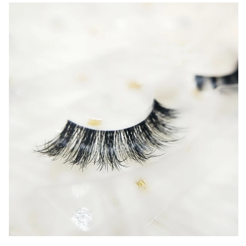 NEW 1pair Lashes 3D Mink Strip Lash Reusable False Eyelashes Crisscross Dramatic Lightweight Invisible Band Eye | Красота и здоровье