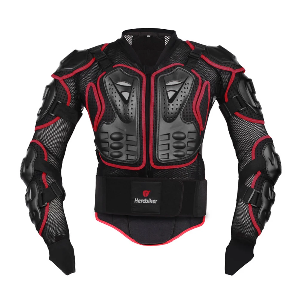 Herobiker мотоциклетная броня защитное снаряжение для гонок куртка защита тела