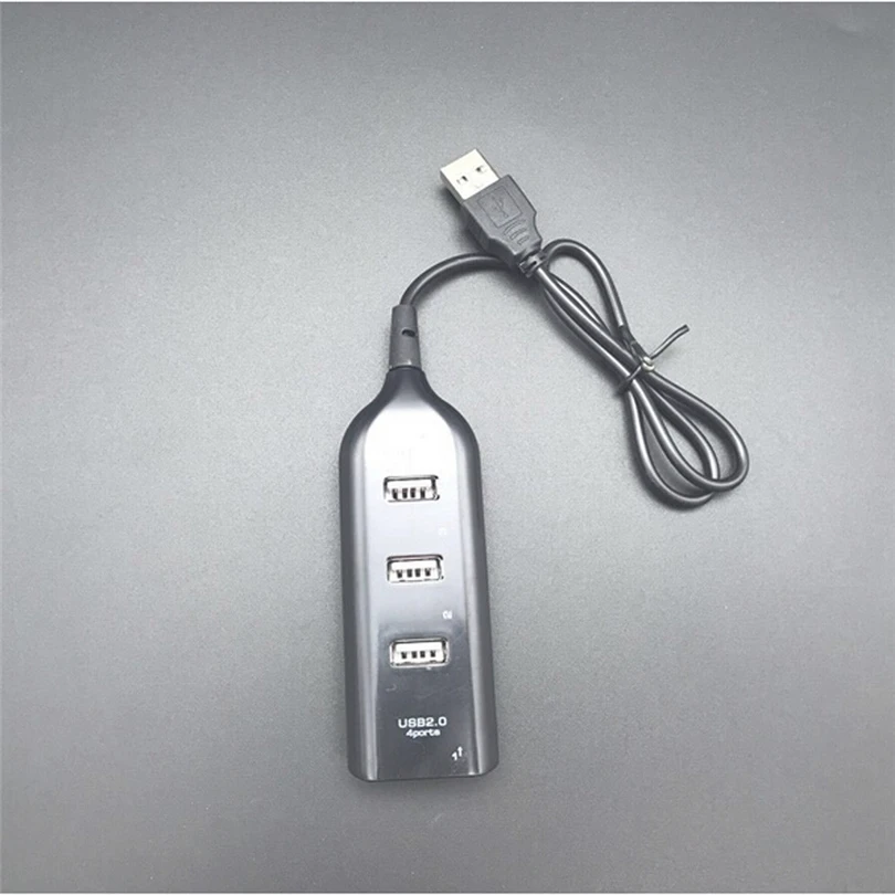 Высокая скорость 4 порта USB мульти концентратор разветвитель расширения Настольный ПК ноутбук адаптер Черный Белый A30