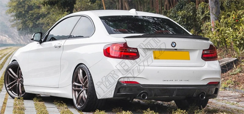 Спойлер из углеродного волокна для BMW 2 серии F22 F23 M2 F87 2014-2019 высококачественные
