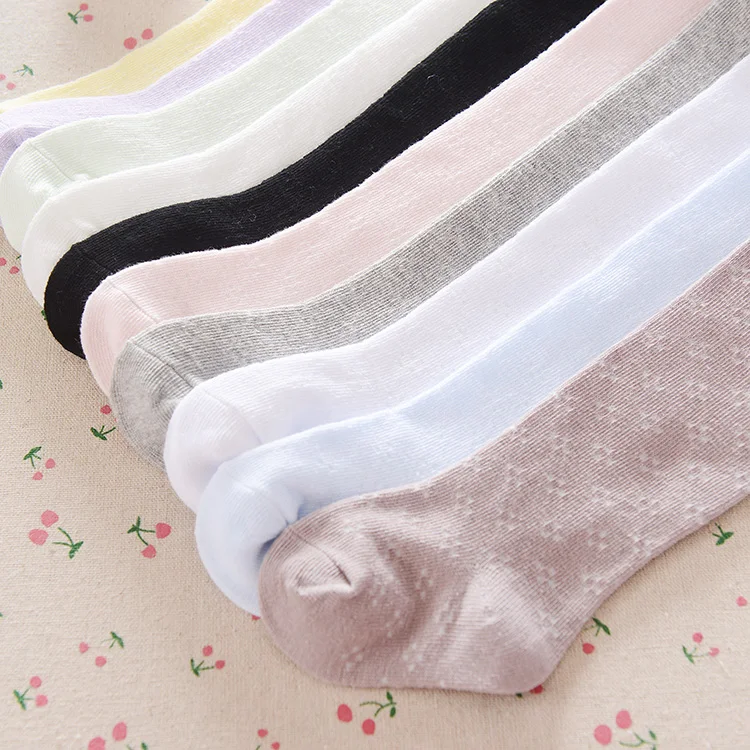 2016 new Korean baby girl knee high socks girls kids cotton dress leg warmers chidren pads meias boots sock 0-3y | Детская одежда и