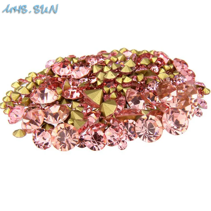 1440 шт. стразы разных цветов для дизайна ногтей|Стразы| |