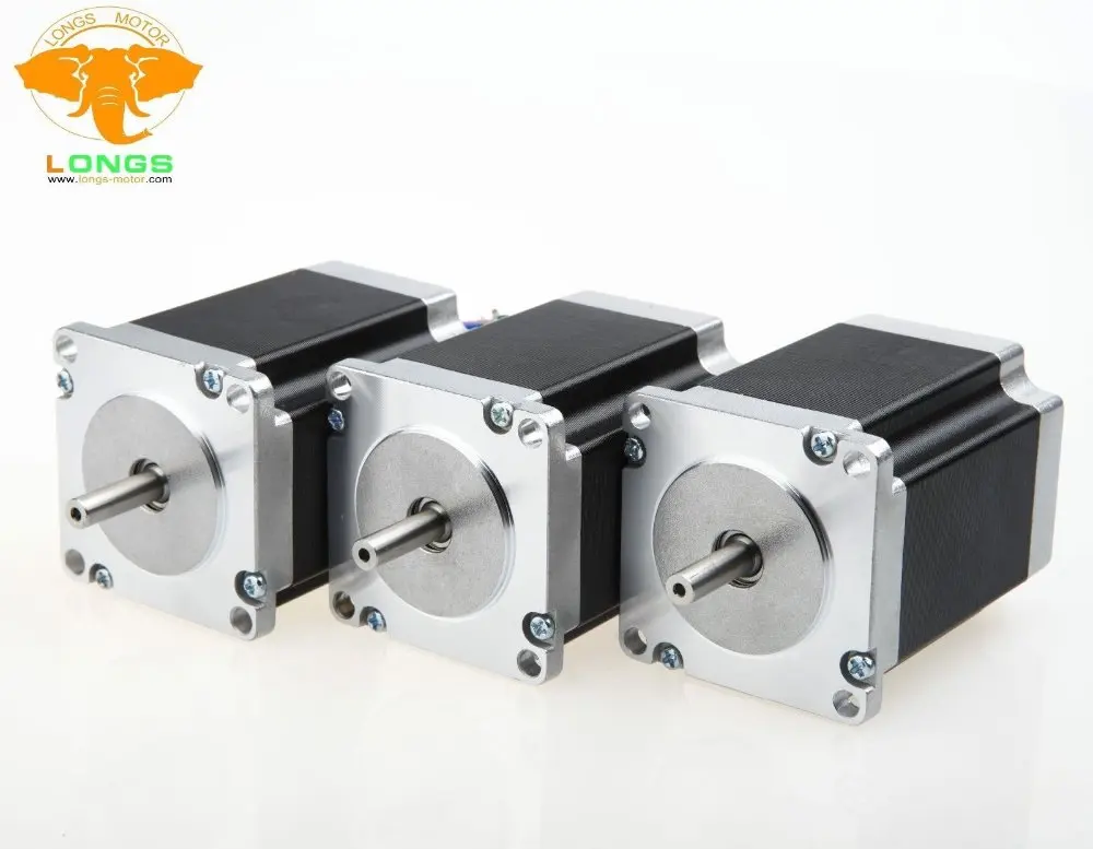 3 шт. Nema 23 шаговый двигатель 272 oz. in 3.0A 4 провода 23HS8430/23HS7430 ЧПУ маршрутизатор с