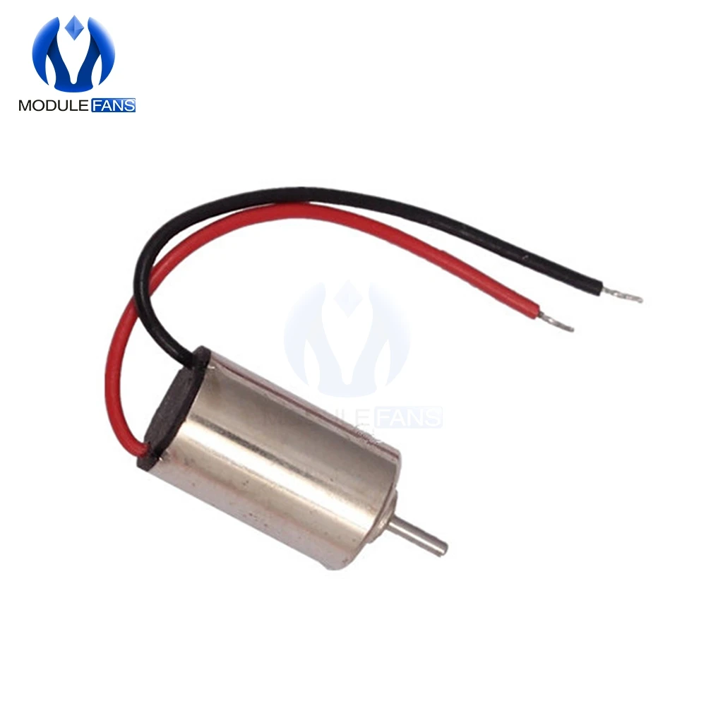 10 шт. высокоскоростной бесщеточный двигатель постоянного тока 1 5 В 3 в |
