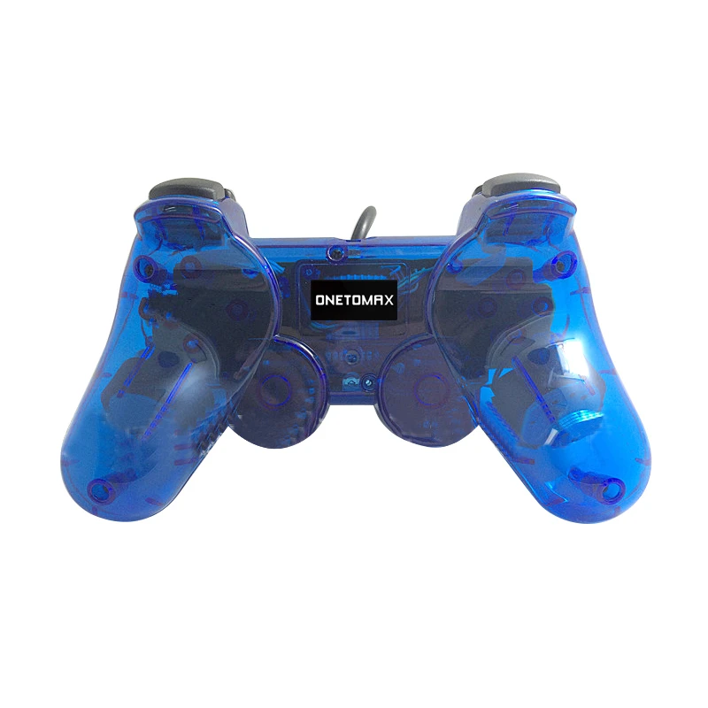 Для PS2 игр 1 7 м проводной геймпад джойстик для контроллера Playstation 2 Вибрационная