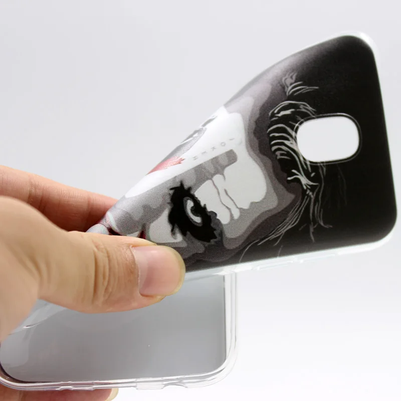 Case For Samsung Galaxy J5 2017 Transparent Printing Drawing Silicone Phone Cover J530 J530F EU Version |
