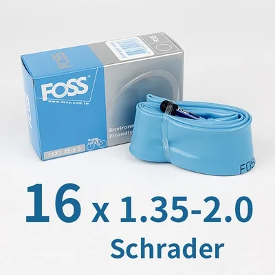 16x1.35-2.0 AV Фосс камера велосипедной шины 16/18/20/24/26/27,5/2" дюймов 700C трубки дорожный велосипед MTB горный велосипед/складной велосипед из термопластичного эластомера трубки Тайвань - Цвет: 16x1.35-2.0 AV