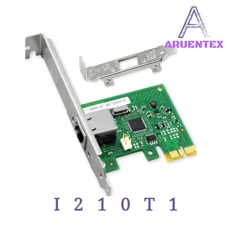 ARUENTEX I210-T1 Gigabit Ethernet/сетевой карты (NIC) один порт RJ45 PCI Express 2 1x1 контроллер: Intel i210 |