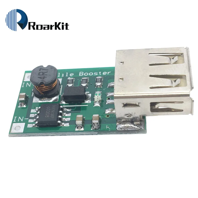 5 шт./лот DC 2 В до 1200ma 1.2a повышающего Booster USB мобильный Питание модуль|dc-dc 5v|dc-dc 5pcsdc-dc to