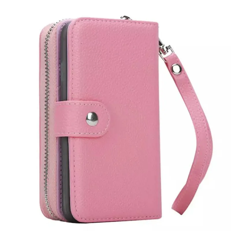 Fundas чехол для iPhone 6 4 7 дюймовая молния кошелек денег и кредитных карт сотовые Etui