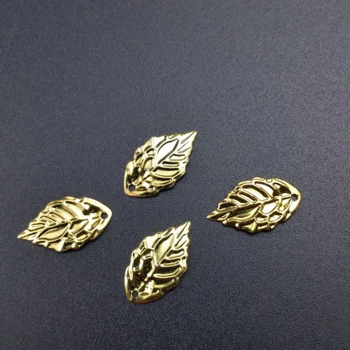 10x18mm gold 50 шт./лот, металлические поделки, сделай сам, ювелирные изделия, подвески-капли, серьги, ручная цепочка, ожерелье, аксессуары - Цвет: 10x18mm gold