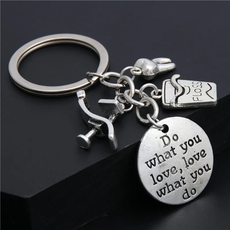 1 шт. зубные брелки для стоматолога что вы любите делаете слова ювелирные изделия