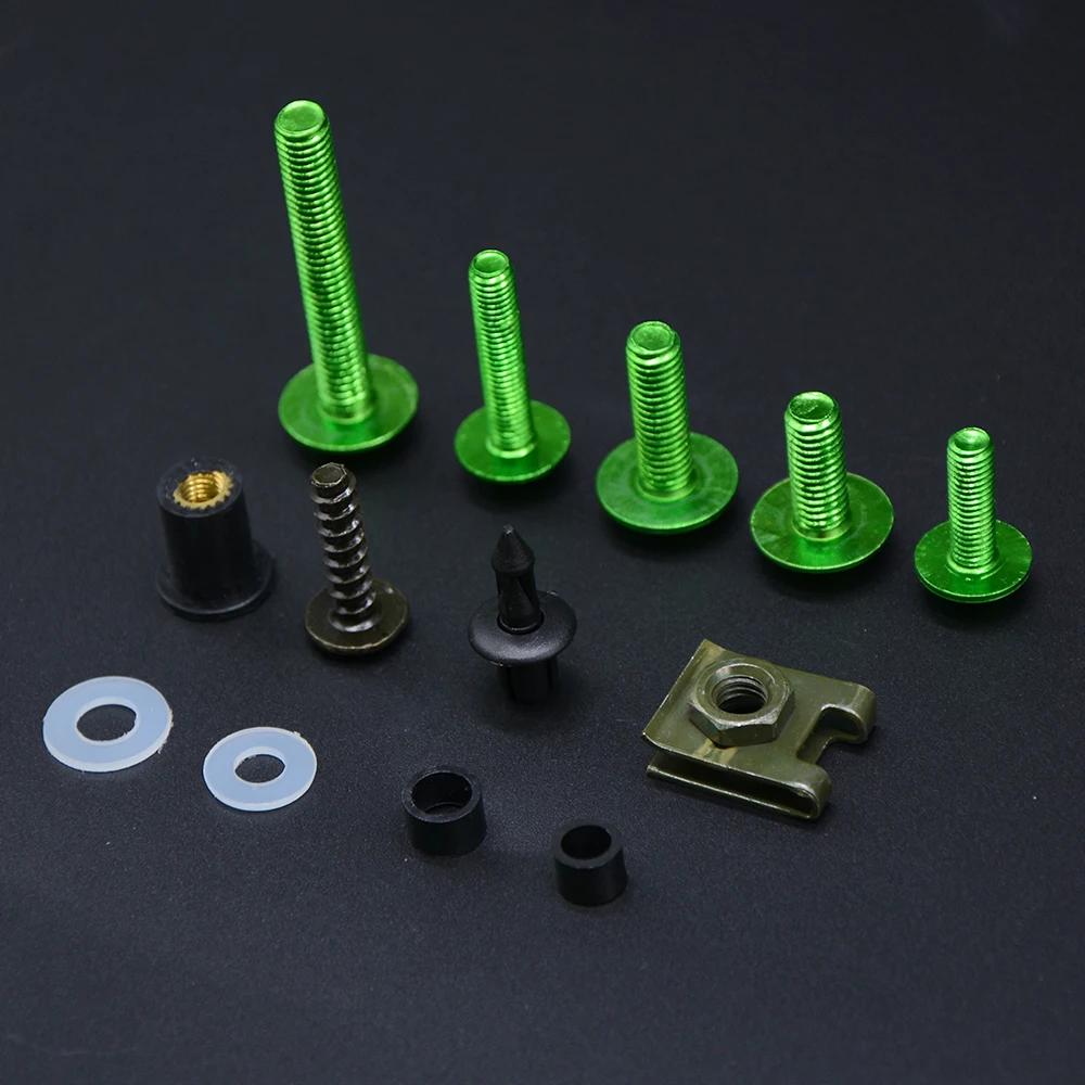 Мотоциклетные аксессуары алюминиевые обтекатели болты для ниндзя фабс (ZZR1400)