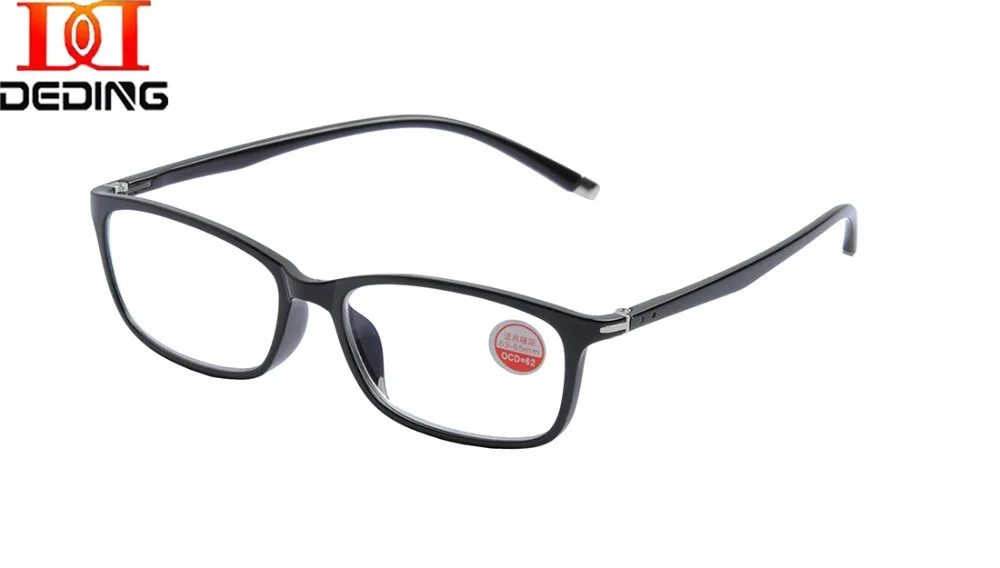 DEDING TR90 очки для чтения с защитой от синего света брендовые дизайнерские унисекс