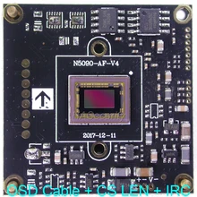 HDR(WDR) AHD-H 1/2. " STARVIS IMX327 CMOS датчик изображения+ NVP2450 CCTV камера Модуль платы блока программного управления+ OSD кабель+ CS Объектив+ IRC(UTC