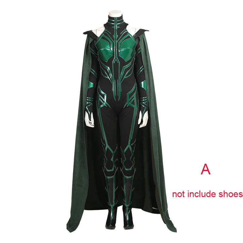 No shoes A Хела Косплей Женский костюм костюмы на Хэллоуин Косплей Тор Ragnarok Хелла костюм - Цвет: No shoes A