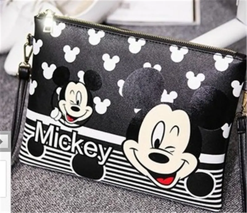 Женские сумки disney, новинка, сумка-мессенджер с принтом Микки и Минни - Цвет: 4