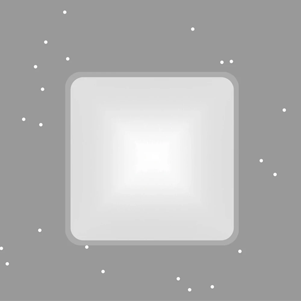 Оригинальный умный Квадратный светодиодный светильник mijia Yee потолочный Plus с