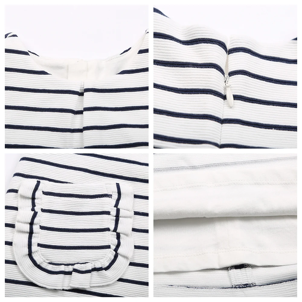 Платье MiniBalabala в полоску без рукавов для маленьких девочек модные Хлопковые