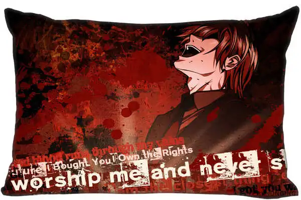 Rectangle Pillowcase Best Custom Death Note наволочка молния на прямоугольную наволочку 35x45,40x60 см(одна сторона печати) 180516-02 - Цвет: Rectangle Pillowcase