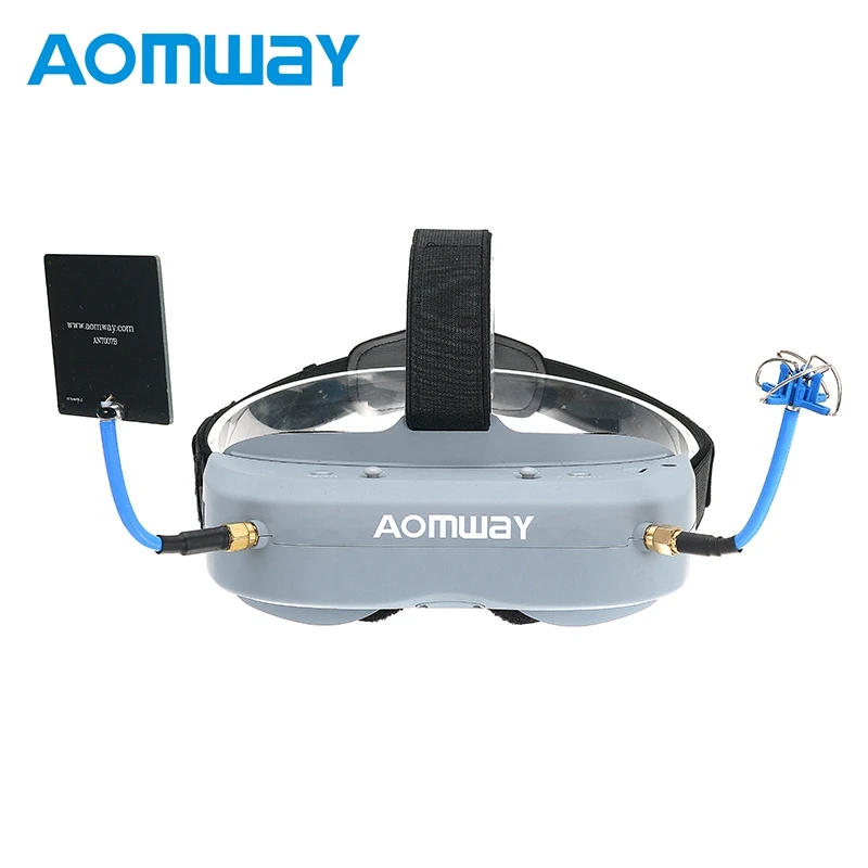 Горячая Распродажа оригинальный Aomway Commander Goggles V1 2D 3D 40CH 5 8G FPV очки видео гарнитура