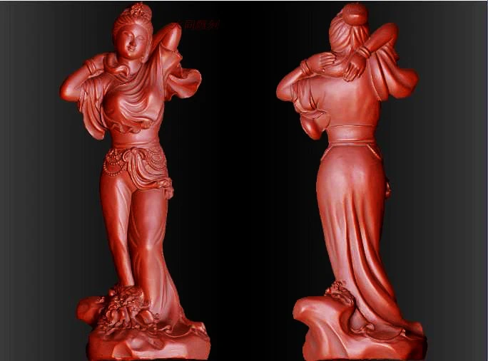 3D модель для ЧПУ резная скульптурная машина в формате STL файл китайская культура