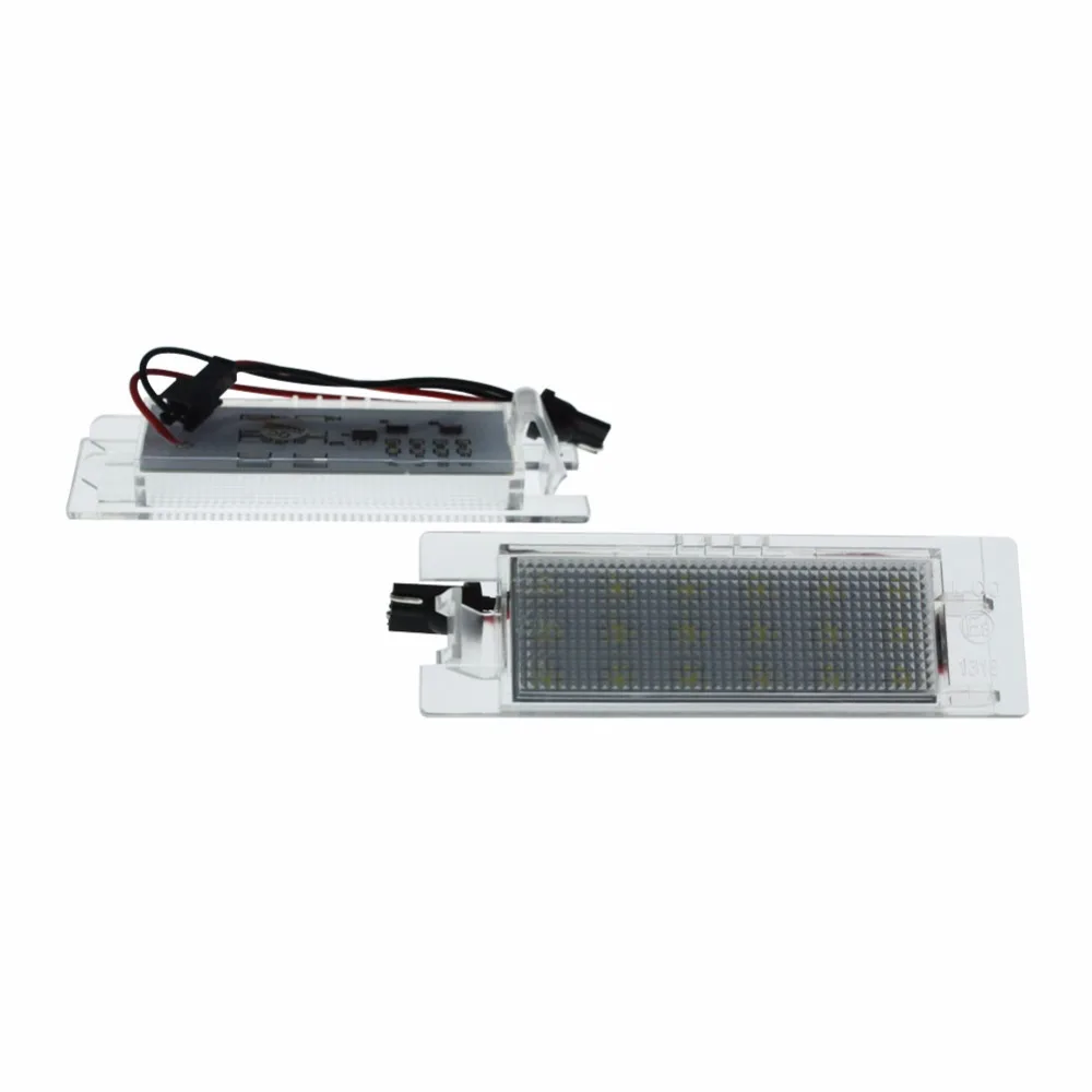 Лампы для номерного знака Opel Vauxhall Corsa Zafira Insignia безошибочные 18 3528 SMD