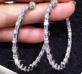 Большие круглые серьги для женщин