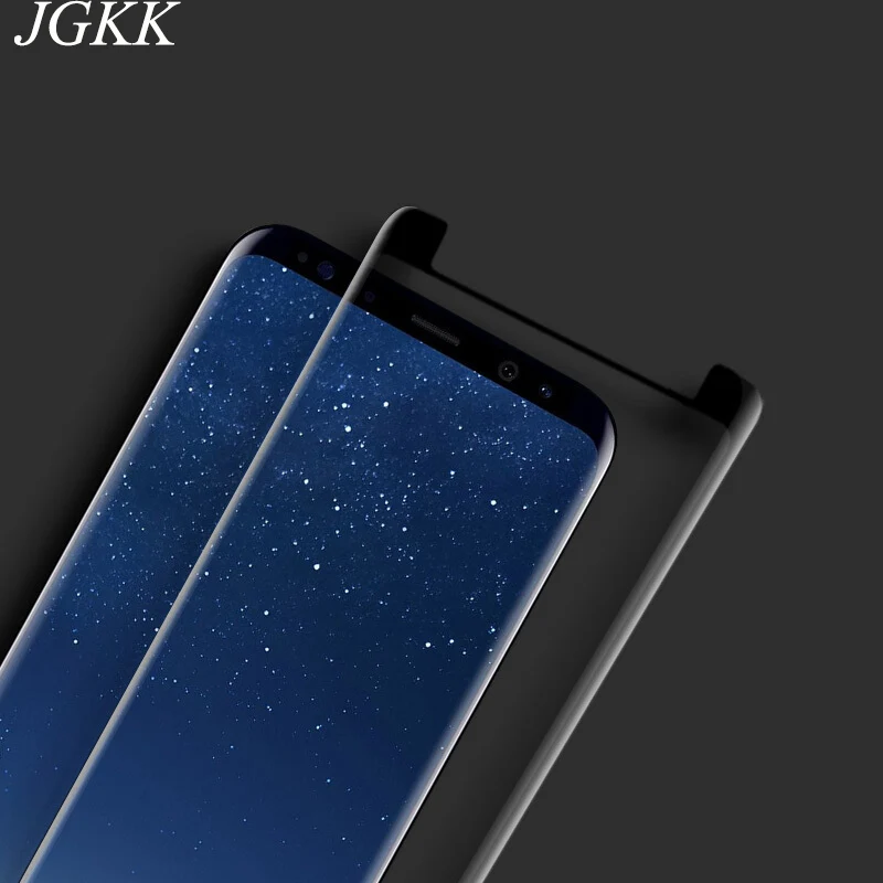 JGKK для Samsung S9 Plus Note 9 закаленное стекло 3D защитный чехол Galaxy 8 пленка | Мобильные